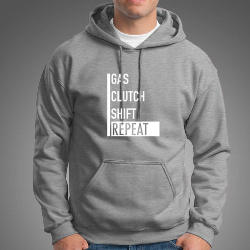 Gas Clutch Shift Repeat Hoodies |  Modified Online Store
